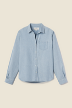 Load image into Gallery viewer, Trovata Grace Classic Shirt Chambray
