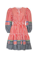 Load image into Gallery viewer, Hunter Bell Ellison Dress- Engineered Stripe
