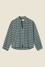 Load image into Gallery viewer, Trovata Finley Pintuck Blouse-Bluebird Plaid
