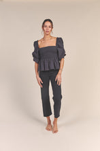 Load image into Gallery viewer, Trovata Alize Blouse-Black
