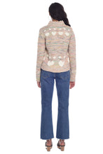 Load image into Gallery viewer, Love Shack Fancy Polina Bomber- Cream Confetti
