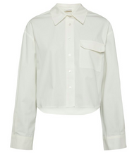 Load image into Gallery viewer, Anine Bing Long Sleeve Travis Shirt- White
