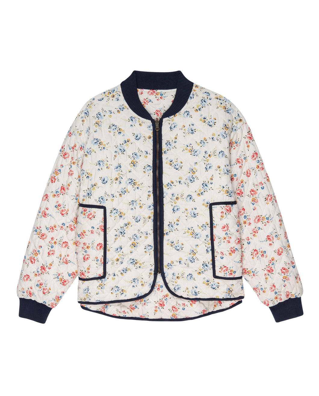 The Great Reversible Quilted Bomber Jacket