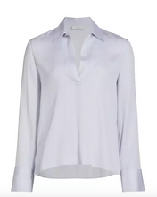 Load image into Gallery viewer, Vince - Micro Stripe Silk Blend Shirt
