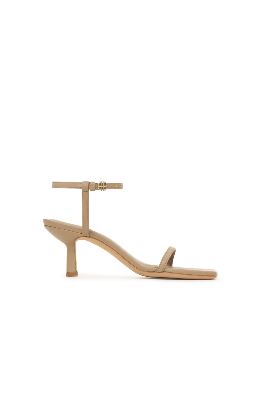 Anine Bing Invsible Sandals in Butterscotch