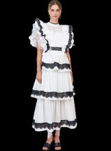 Load image into Gallery viewer, Hunter Bell Annabel Dress- White Clip
