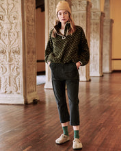 Load image into Gallery viewer, The Great Countryside Plush Pullover - Olive Heart Check
