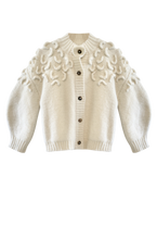 Load image into Gallery viewer, Mirth Cusco Cardigan- Ivory
